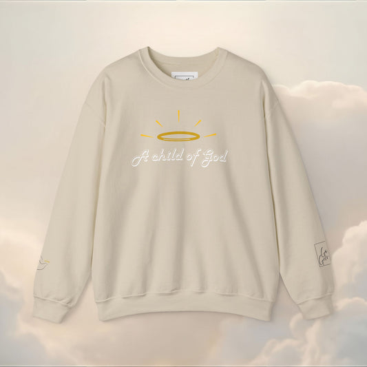 A Child Of God Sweatshirt | Scripture on Back