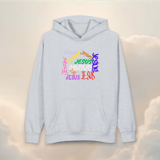Jesus Graffiti Hoodie | Scripture on Back