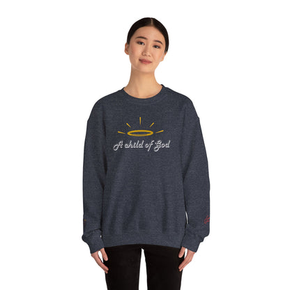 A Child Of God Sweatshirt |  Scripture on Back