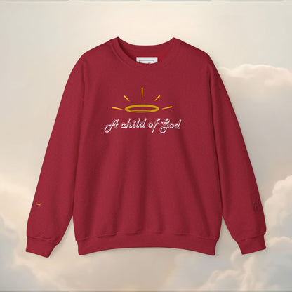 A Child Of God Sweatshirt |  Scripture on Back