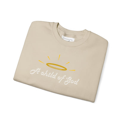 A Child Of God Sweatshirt |  Scripture on Back
