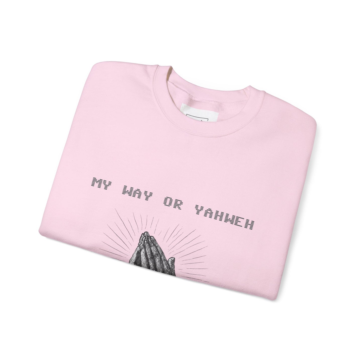 PRAYER WARRIOR CREWNECK | Bible Scripture on Back | Unisex Christian Hoodie