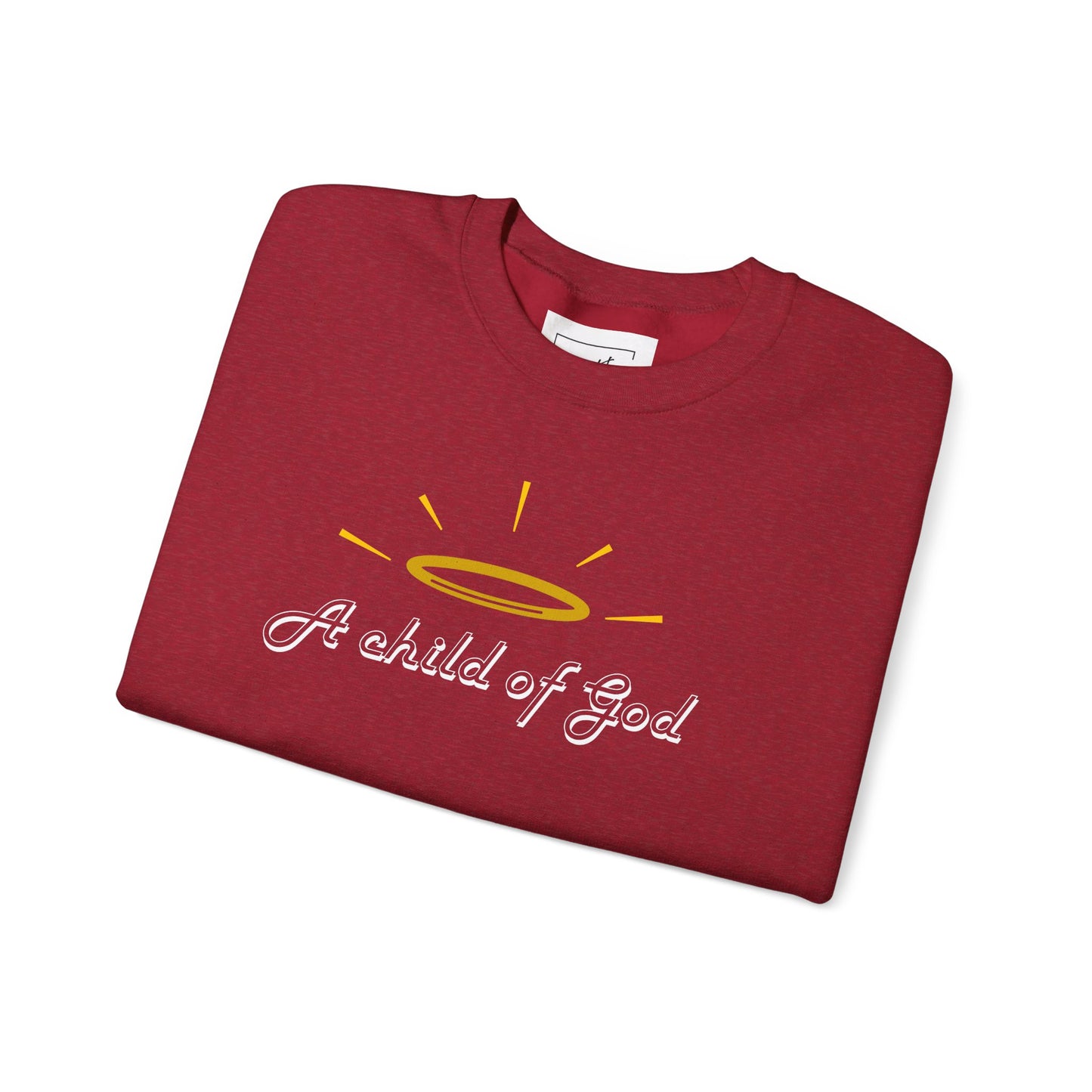 A Child Of God Sweatshirt |  Scripture on Back