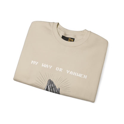 PRAYER WARRIOR CREWNECK | Bible Scripture on Back | Unisex Christian Hoodie