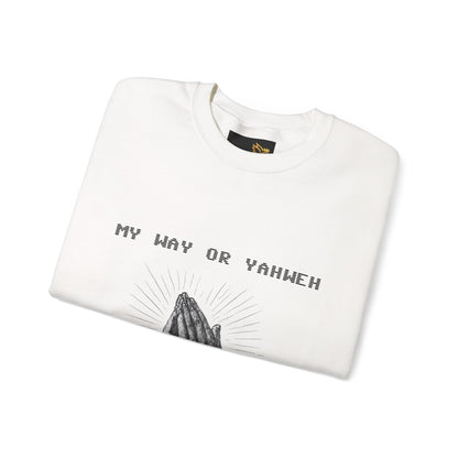 PRAYER WARRIOR CREWNECK | Bible Scripture on Back | Unisex Christian Hoodie