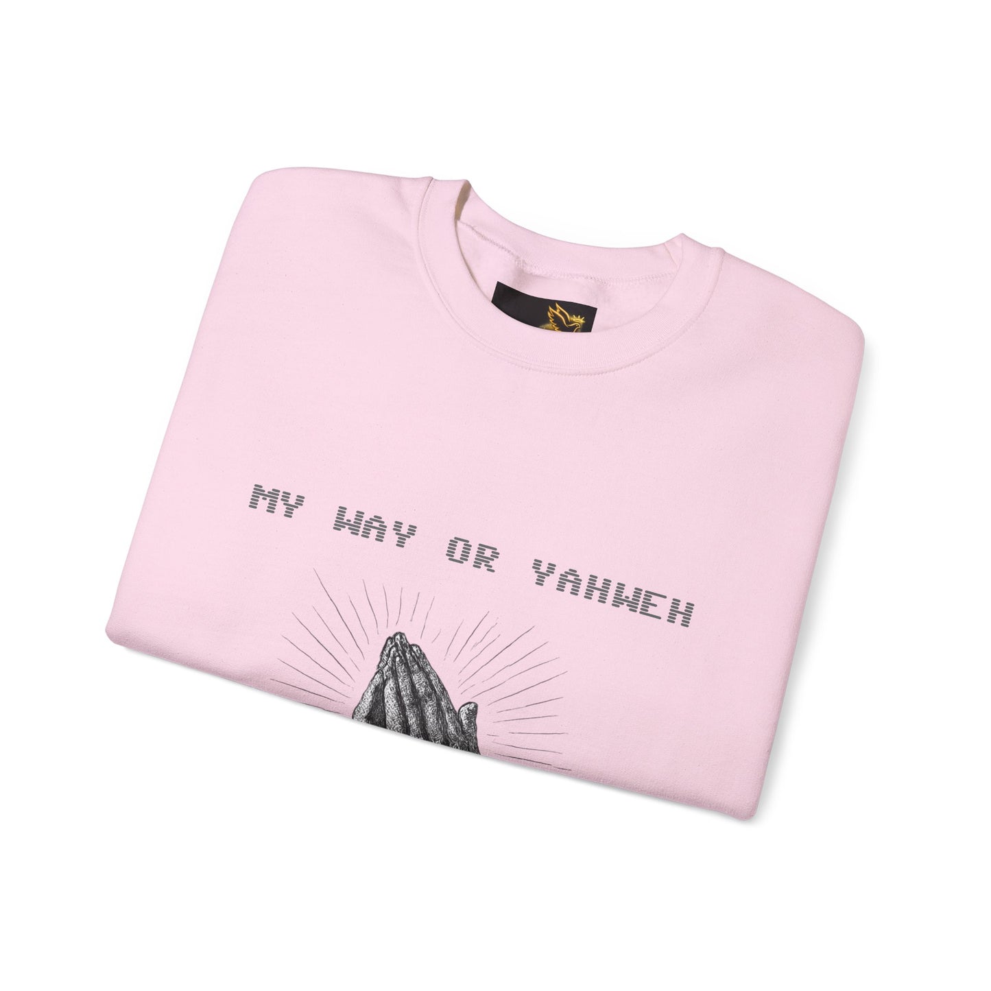 PRAYER WARRIOR CREWNECK | Bible Scripture on Back | Unisex Christian Hoodie